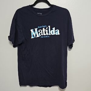 Roald Dahl's Matilda The Musical Navy T-Shirt
